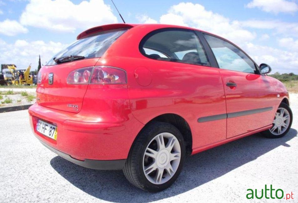 2002' SEAT Ibiza 1.9 Tdi Signo photo #2