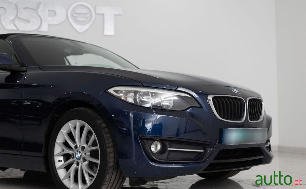 2016' BMW Série 2 D Cabrio Line Sport photo #4