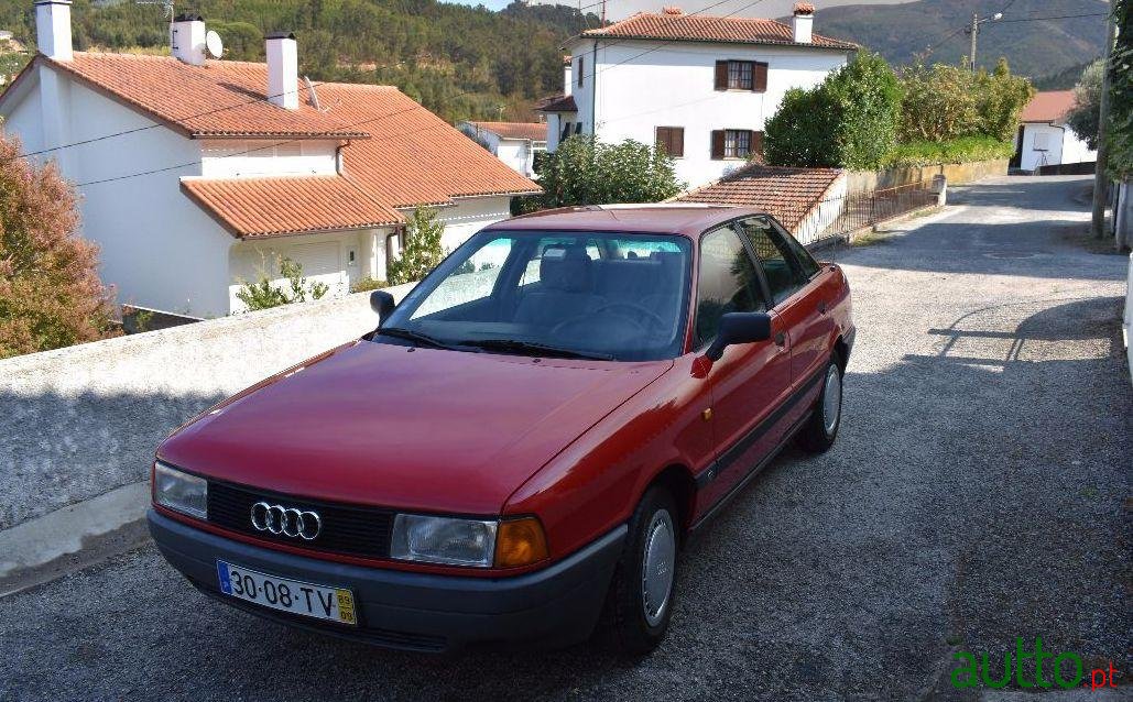 1989' Audi 80 1.6 Td photo #2