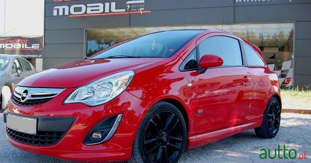 2012' Opel Corsa 1.3 Cdti Black Edition photo #1