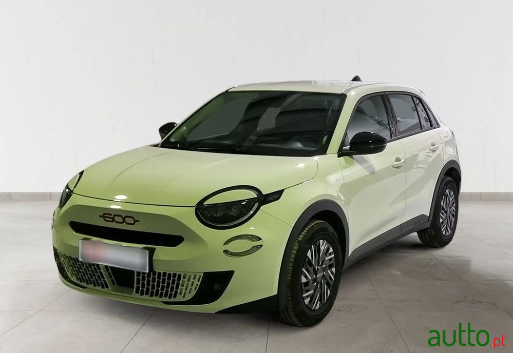 2024' Fiat 600E 54 Kwh (Red) photo #1