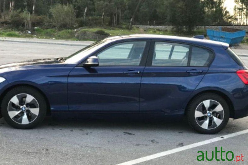 2015' BMW 116 Efficientdynamics photo #1