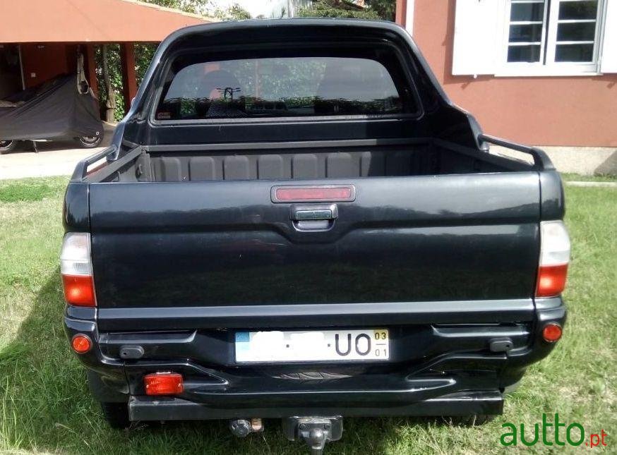 2003' Mitsubishi L200 Evolution Club Cab photo #3