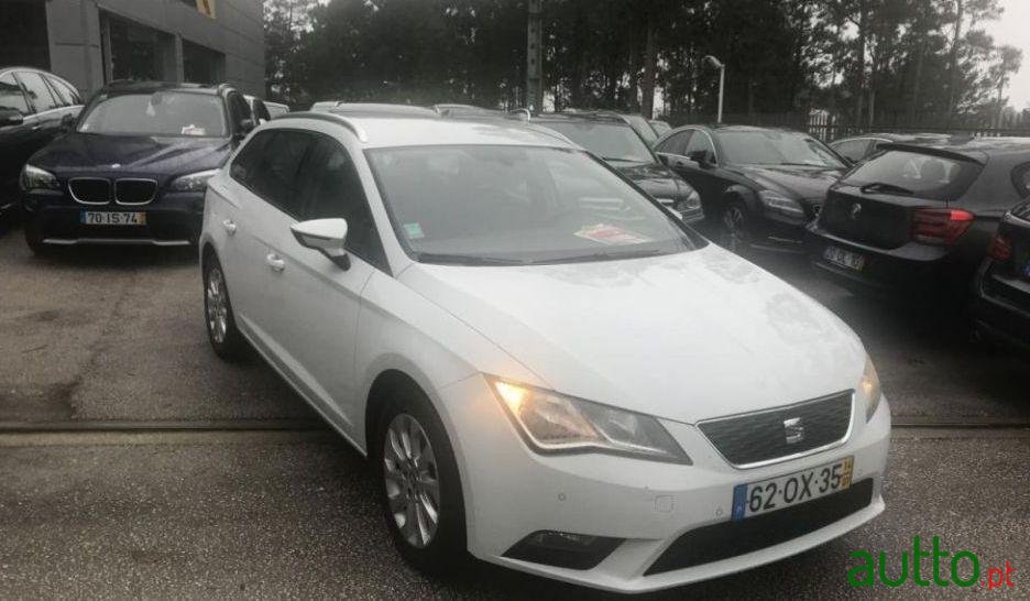 2014' SEAT Leon 1.6 Tdi Ecomotive Style photo #3