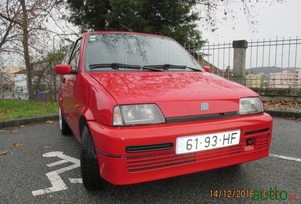 1996' Fiat Cinquecento Sport photo #1