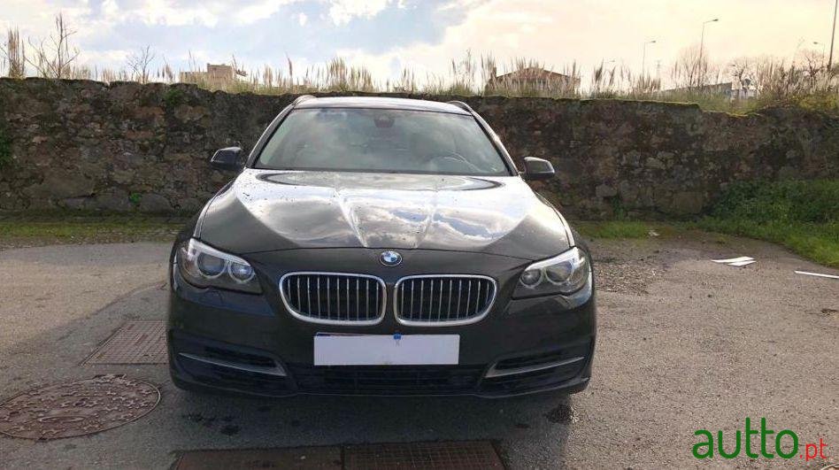 2015' BMW 520 D Line Luxury Auto photo #3