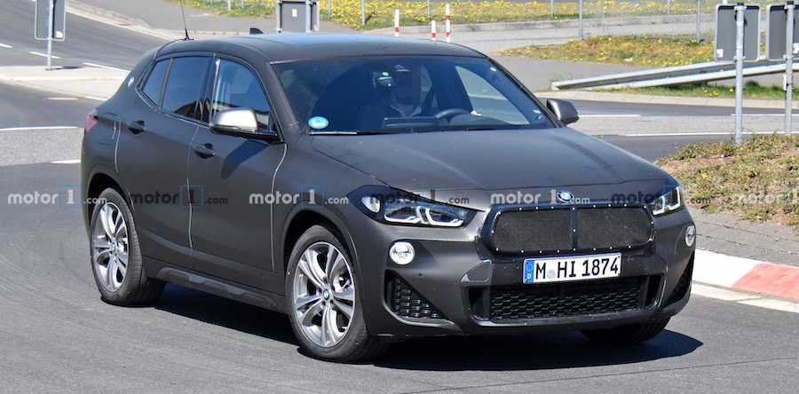 BMW X2 Refresh Spied Not Hiding Much Of A Facelift