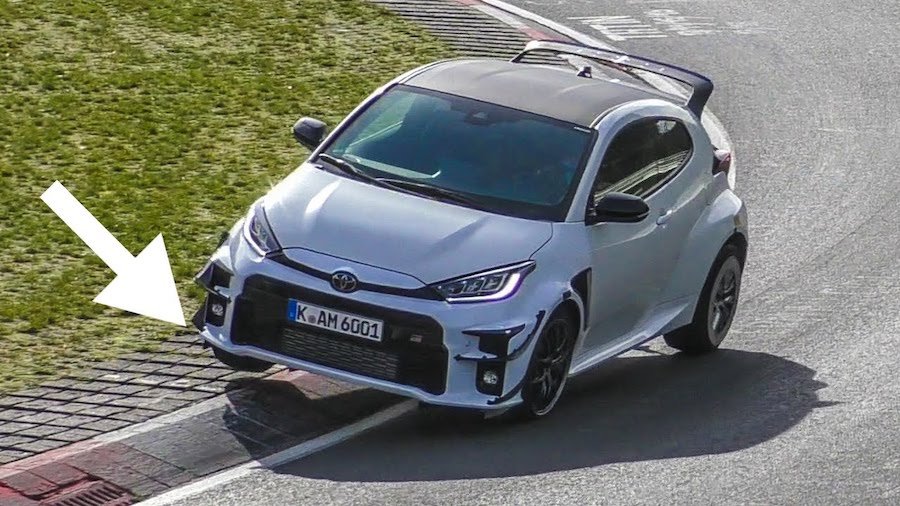 See The Yet-To-Be-Confirmed Toyota GRMN Yaris In Action At The Nurburgring