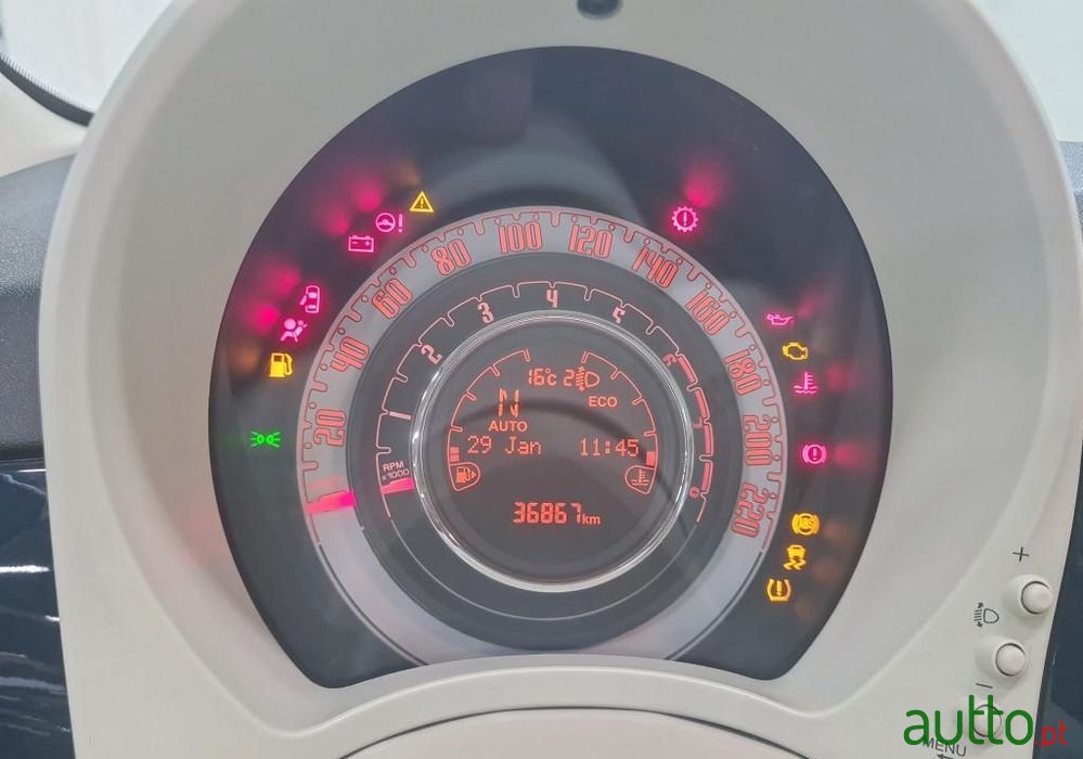 2020' Fiat 500 1.2 Lounge Mta photo #6