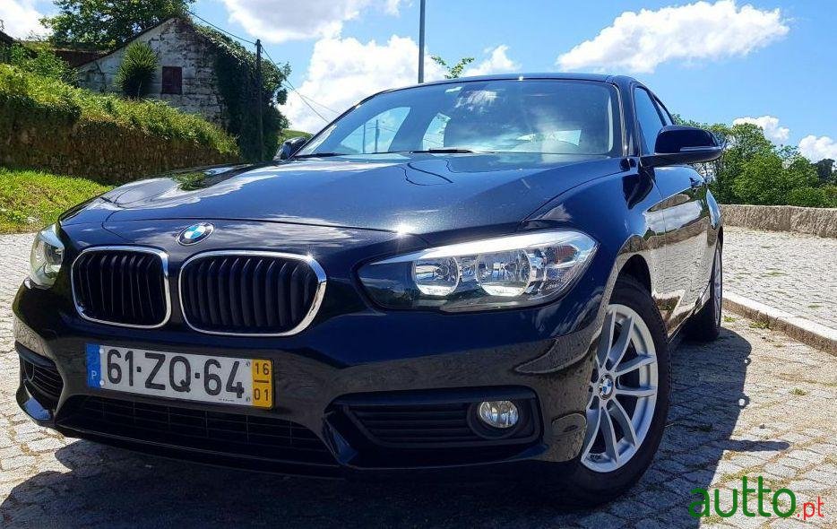 2016' BMW 116 photo #5