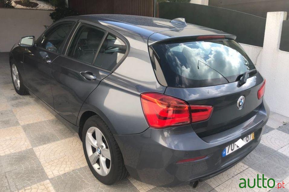 2016' BMW 116 Nacional photo #5