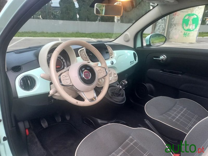 2019' Fiat 500 1.2 Lounge S&S photo #6