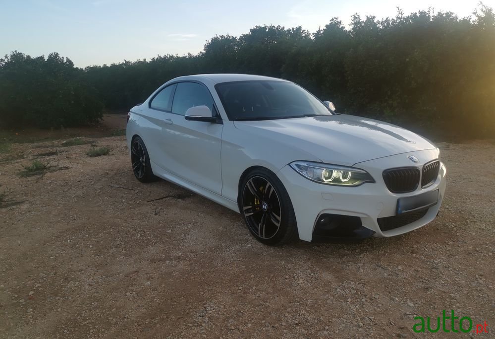 2014' BMW 220 D Pack M Auto photo #4