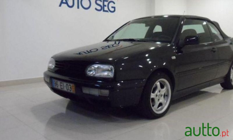 1997' Volkswagen Golf-Cabriolet 1.8 photo #2