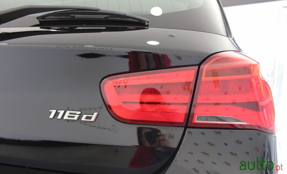 2016' BMW 116 D Sport Line photo #6