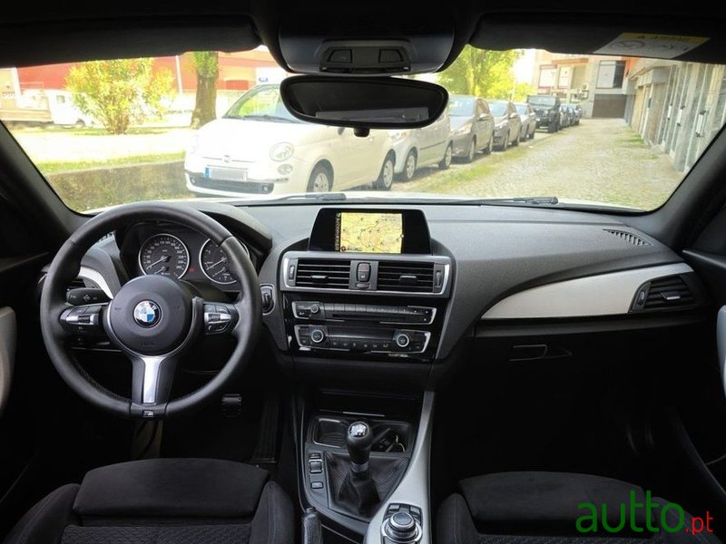 2015' BMW Série 1 D M Sport photo #5