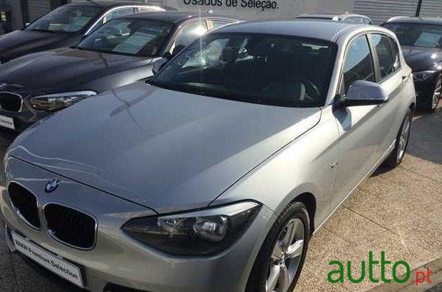 2013' BMW 116 D Edynamics Line Sport photo #2