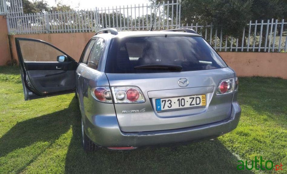 2004' Mazda 6 Station Wagon (Gy) photo #1