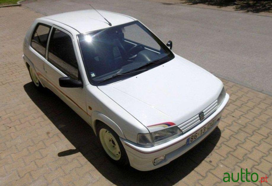 1994' Peugeot 106 Rallye photo #1