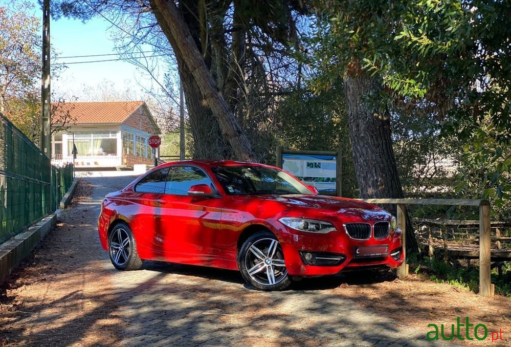 2014' BMW 218 D Line Sport Auto photo #3