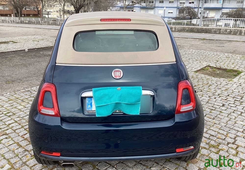 2020' Fiat 500C 1.2 Lounge Mta photo #5