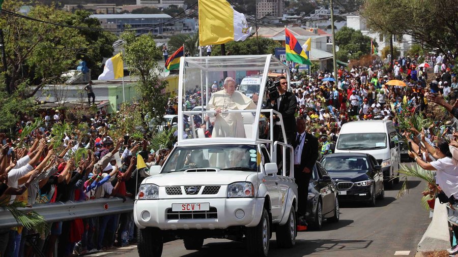 The Newest Popemobile Is ... A Nissan Pickup Truck?