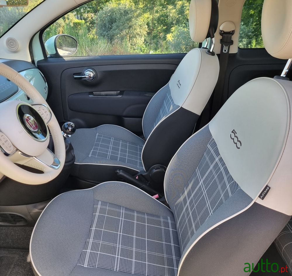 2018' Fiat 500 1.2 Lounge photo #5