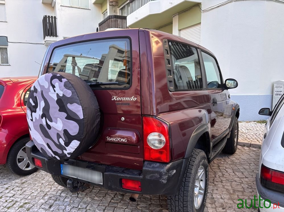 2000' SsangYong Korando photo #4