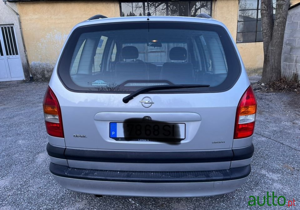 2001' Opel Zafira photo #6