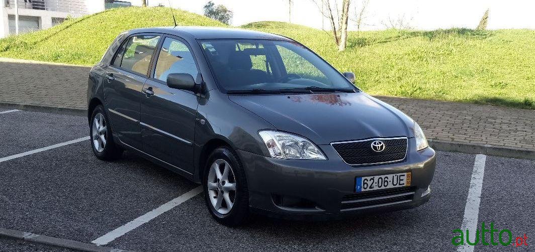 2002' Toyota Corolla 1.6 Vvt-I photo #3