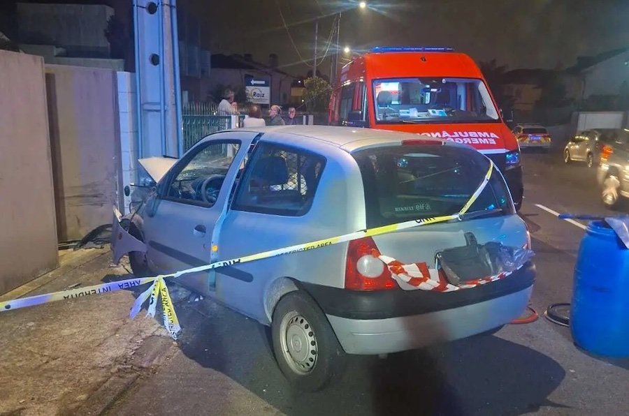 Acidente em Santa Maria da Feira, 04.03.2026