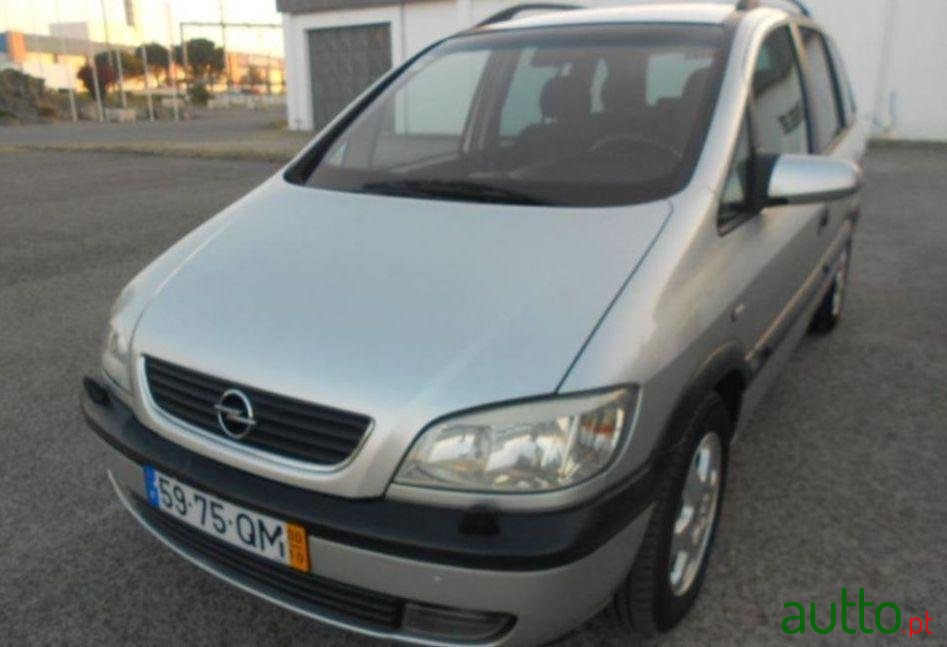 2000' Opel Zafira photo #4