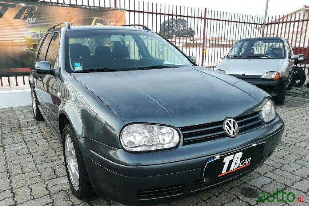 2002' Volkswagen Golf Variant 1.6 Highline photo #3