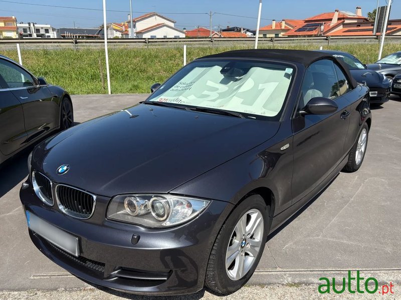 2008' BMW Série 1 D Cabrio photo #2