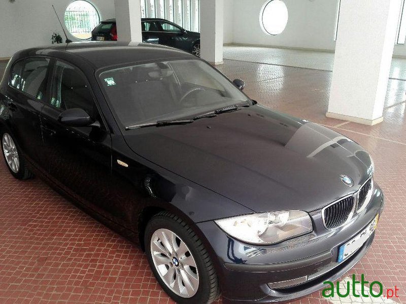 2008' BMW 118 D 143Cv photo #1