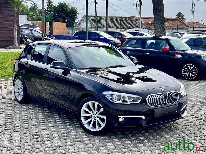 2016' BMW Série 1 D Line Luxury photo #2