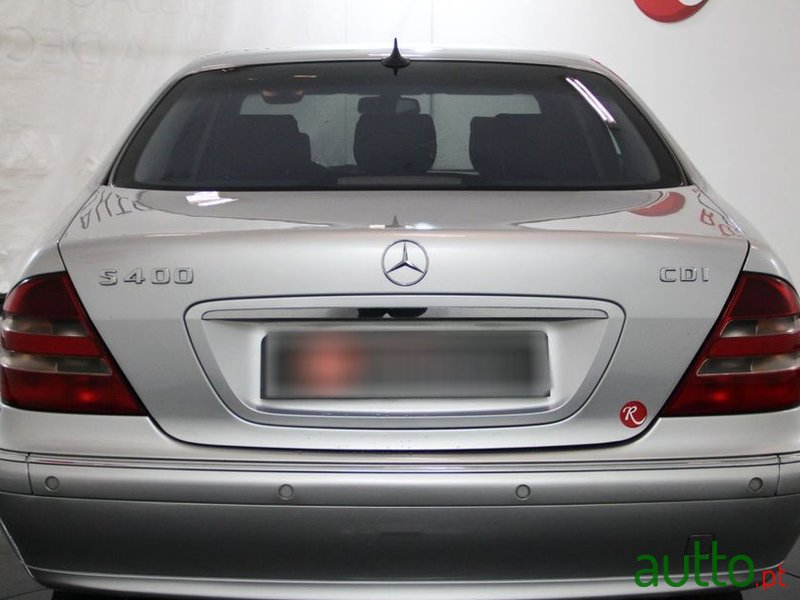 2001' Mercedes-Benz S 400 Cdi Longo photo #5