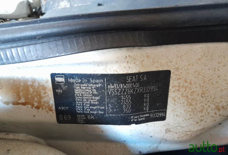 1999' SEAT Ibiza photo #3