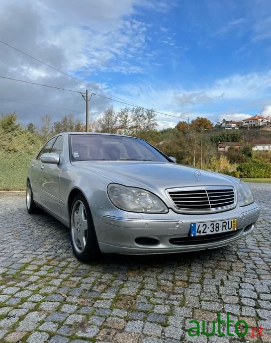 2001' Mercedes-Benz S-55 photo #2