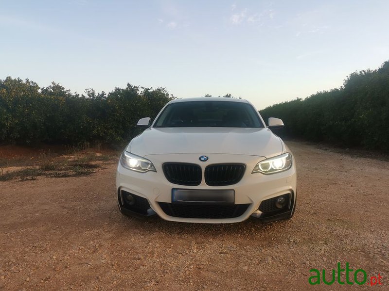 2014' BMW 220 D Pack M Auto photo #2
