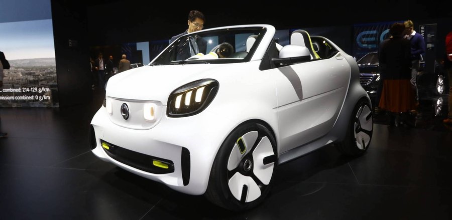 Smart Forease Tiny Speedster Concept Arrives In Paris
