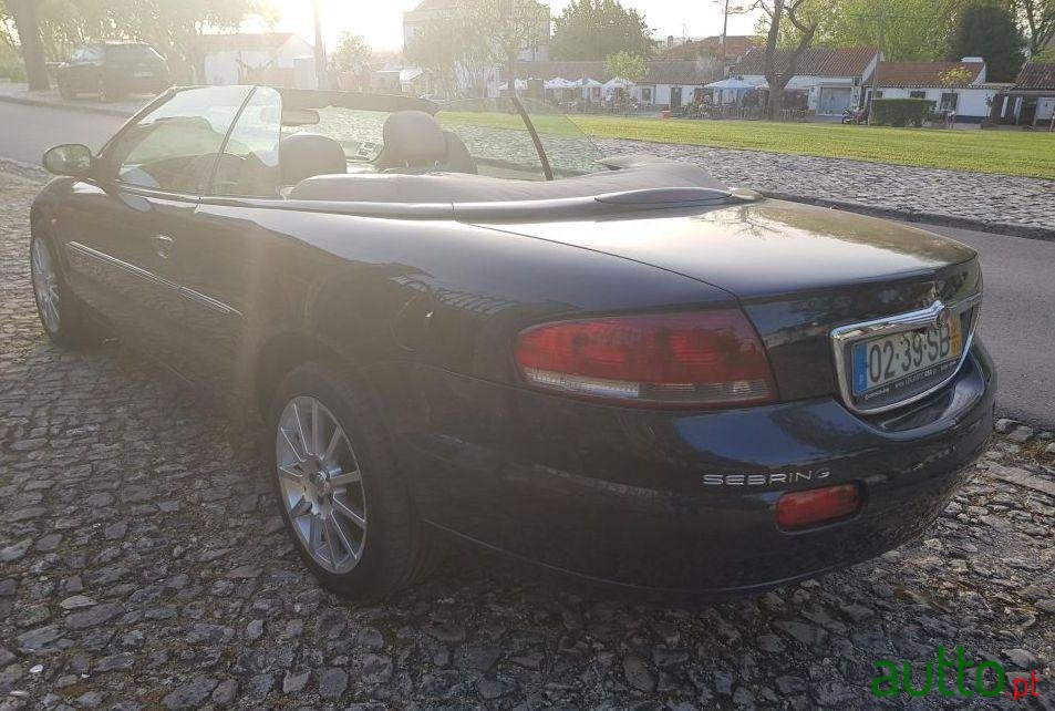 2001' Chrysler Sebring Cabrio 2.0 16V Limited photo #1