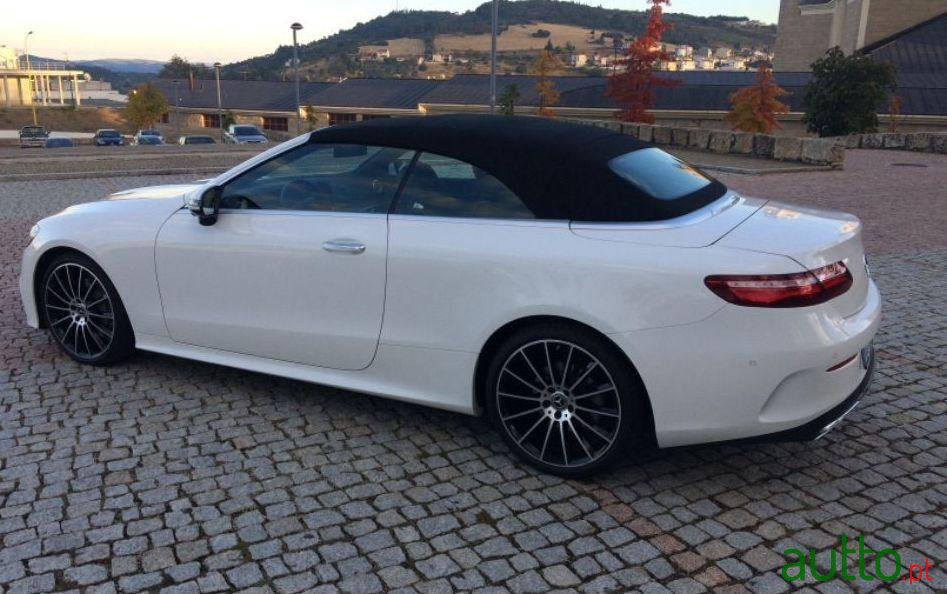 2018' Mercedes-Benz E-220 Amg Cabrio Nacional photo #1