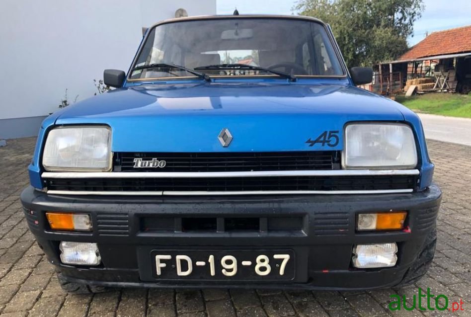 1983' Renault 5 Alpine Turbo photo #5