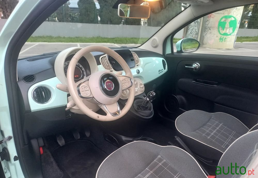 2019' Fiat 500 1.2 Lounge S&S photo #6